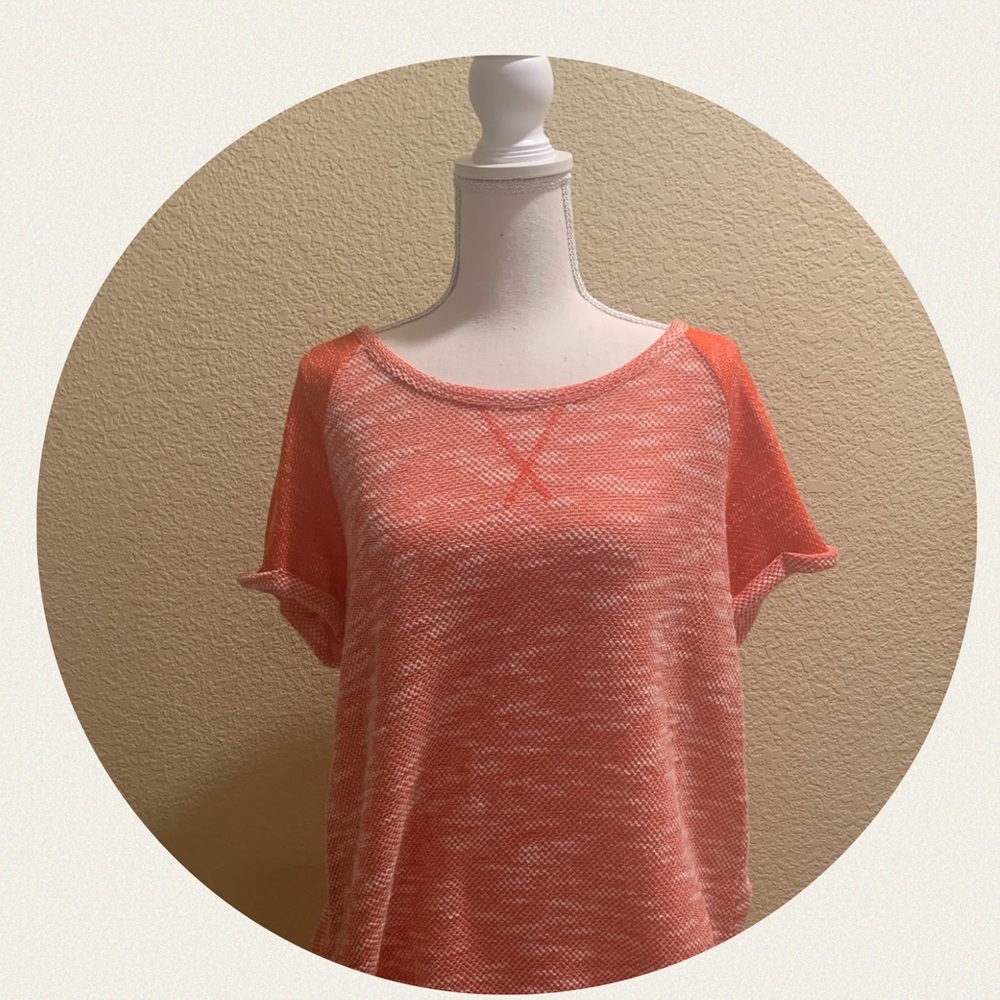 New Directions Weekend Orange Top